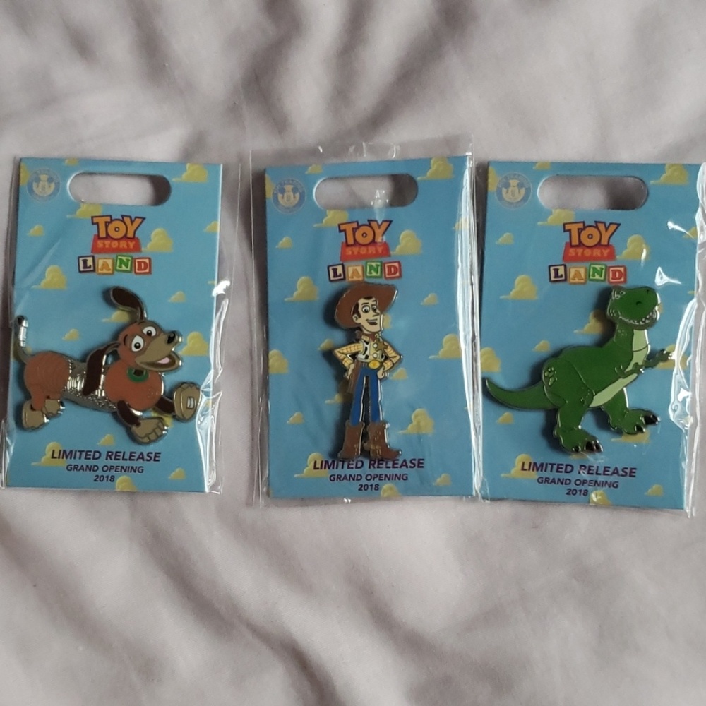 Toy story pins